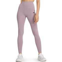 Różowe spodnie damskie New Balance w sportowym stylu  - zdjęcie produktu