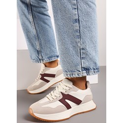 Buty sportowe damskie Born2be sneakersy sznurowane  - zdjęcie produktu