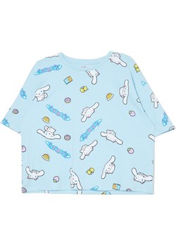 Cropp - Dwuczęściowa krótka piżama Cinnamonroll - różowy Cropp Cropp - kod rabatowy