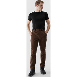 Brązowe spodnie męskie 4F sportowe  - zdjęcie produktu
