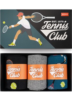 Skarpetki męskie kolorowe SOXO Tenis - 3 pary Sklep SOXO - kod rabatowy