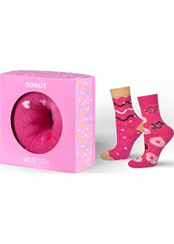 Skarpetki damskie SOXO GOOD STUFF donut w pudełku Sklep SOXO - kod rabatowy
