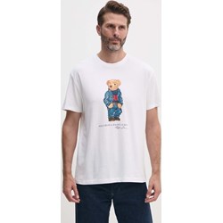 T-shirt męski biały Polo Ralph Lauren z krótkim rękawem  - zdjęcie produktu