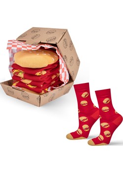 Skarpetki Damskie | Męskie SOXO | Hamburger w pudełku | wesoły pomysł na Sklep SOXO - kod rabatowy
