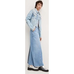 Spódnica niebieska Tommy Jeans maxi  - zdjęcie produktu