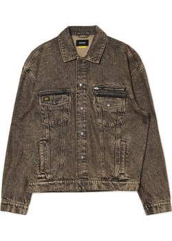 Cropp - Jeansowa kurtka katanka oversize - brązowy Cropp Cropp - kod rabatowy