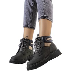 Workery damskie Bm sznurowane casual  - zdjęcie produktu