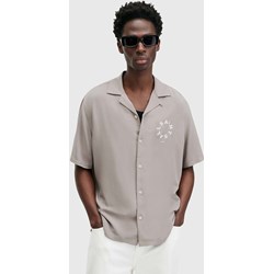 Koszula męska AllSaints z klasycznym kołnierzykiem casual z krótkimi rękawami  - zdjęcie produktu