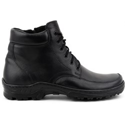 Buty zimowe męskie Wasak ze skóry  - zdjęcie produktu