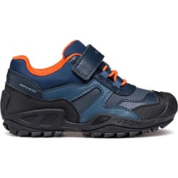Buty trekkingowe dziecięce granatowe Geox wiązane  - zdjęcie produktu