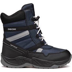 Buty zimowe dziecięce Geox skórzane  - zdjęcie produktu