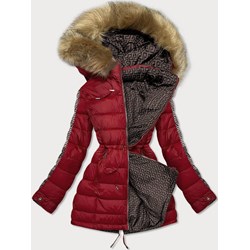 Parka damska Goodlookin.pl czerwona casual  - zdjęcie produktu