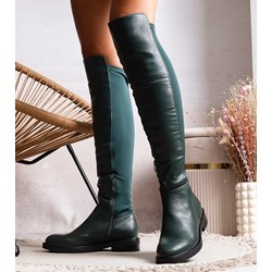 Gemre kozaki damskie na platformie jesienne za kolano  - zdjęcie produktu