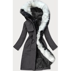 Parka damska szara Goodlookin.pl z bawełny casualowa  - zdjęcie produktu