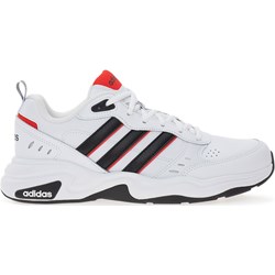 Buty sportowe męskie Adidas sznurowane białe ze skóry na wiosnę  - zdjęcie produktu