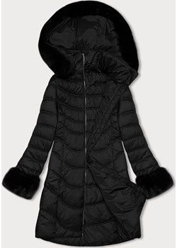 Pikowana kurtka damska J Style czarna (11Z8092) Goodlookin.pl wyprzedaż goodlookin.pl - kod rabatowy