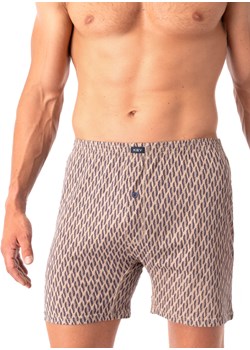 Luźne męskie szorty - M brązowy Key PH KEY Sp. z o.o.  - kod rabatowy