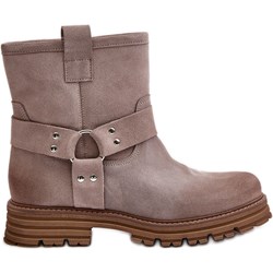 Botki Lewski Shoes na zamek casualowe  - zdjęcie produktu