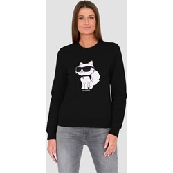 Bluza damska Karl Lagerfeld w nadruki  - zdjęcie produktu