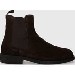 Gant buty zimowe męskie bez zapięcia eleganckie zamszowe na zimę  - zdjęcie produktu
