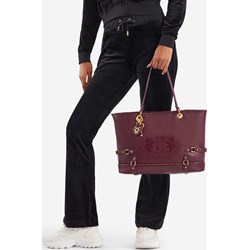 Shopper bag Juicy Couture matowa na ramię  - zdjęcie produktu