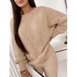 Sweter damski beżowy  - zdjęcie produktu