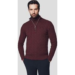 Lancerto sweter męski czerwony  - zdjęcie produktu