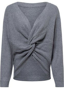 Msch Copenhagen Sweter damski - MSCHTatina Kobiety Sztuczne włókno szary okazyjna cena vangraaf - kod rabatowy