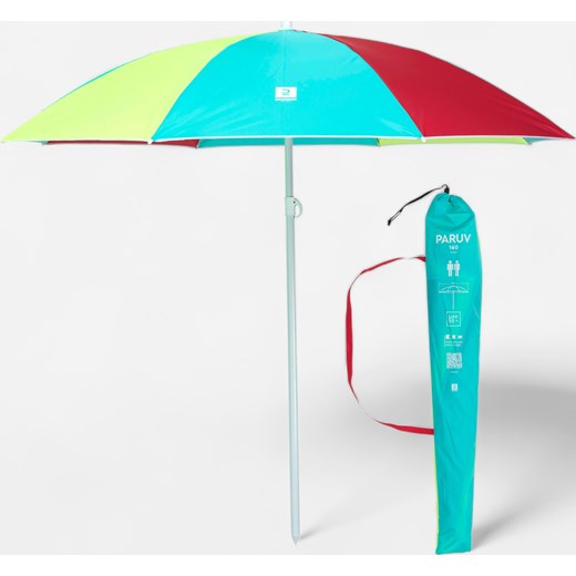 Parasol plażowy Olaian Paruv 160 UPF50+ osobowy Decathlon - Main Image