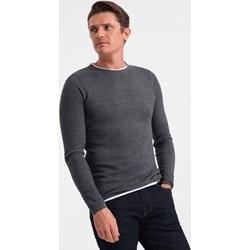 Sweter męski szary Ombre  - zdjęcie produktu