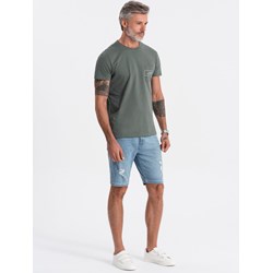 Spodenki męskie Ombre jeansowe  - zdjęcie produktu