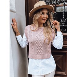 Sweter damski Dstreet z okrągłym dekoltem  - zdjęcie produktu