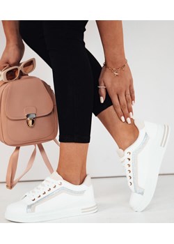 Trampki damskie ROSAL beżowe Dstreet ZY0465 Dstreet wyprzedaż DSTREET.PL - kod rabatowy