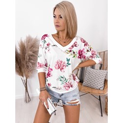 Bluzka damska Ubra z dekoltem w serek  - zdjęcie produktu