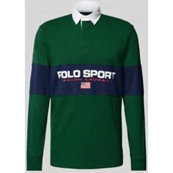 T-shirt męski Polo Sport w nadruki  - zdjęcie produktu