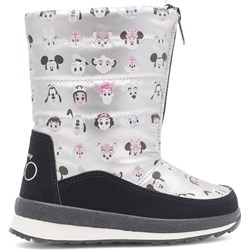 Buty zimowe dziecięce Disney 100 kozaki srebrne  - zdjęcie produktu