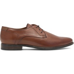 Buty eleganckie męskie brązowe Lasocki sznurowane  - zdjęcie produktu