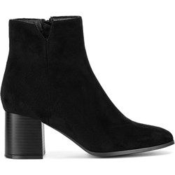 Botki Jenny Fairy na obcasie eleganckie z zamkiem  - zdjęcie produktu