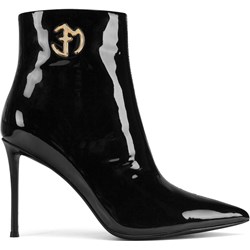 Botki EVA MINGE eleganckie z zamkiem na szpilce  - zdjęcie produktu