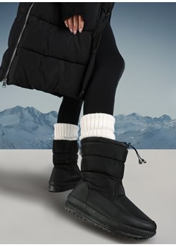 Czarne Śniegowce Kenthurst  Born2be born2be.pl - kod rabatowy