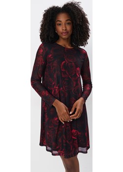 Mohito - Sukienka mini w kwiaty - czarny Mohito Mohito - kod rabatowy