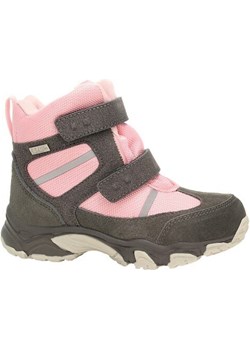 Trzewiki Ocieplane Bartek 14655003, Dla Dziewcząt, Szaro-Różowy promocyjna cena Wojas - kod rabatowy