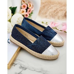 Espadryle damskie Royalfashion.pl płaskie tkaninowe bez zapięcia  - zdjęcie produktu