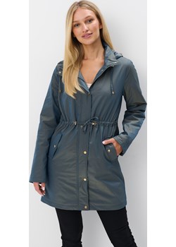 Mohito - Długa kurtka z kapturem - zielony Mohito Mohito - kod rabatowy