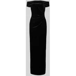 Sukienka Christian Berg z krótkim rękawem czarna maxi elegancka  - zdjęcie produktu