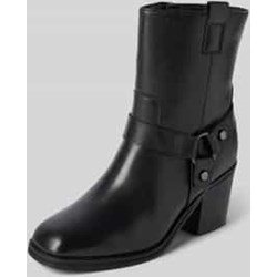 Newd Tamaris botki czarne casual na obcasie  - zdjęcie produktu