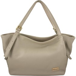 Shopper bag Barberini`s duża elegancka skórzana  - zdjęcie produktu
