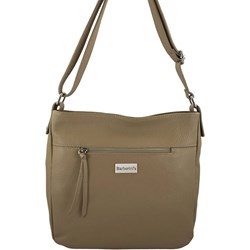 Listonoszka Barberini`s lakierowana skórzana elegancka średnia na ramię  - zdjęcie produktu