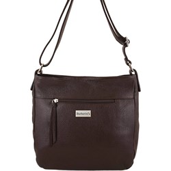 Listonoszka Barberini`s na ramię matowa skórzana średniej wielkości  - zdjęcie produktu