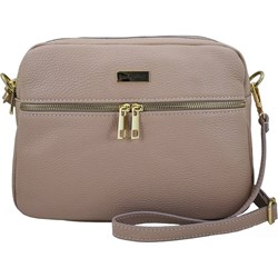 Listonoszka Barberini`s matowa na ramię skórzana  - zdjęcie produktu